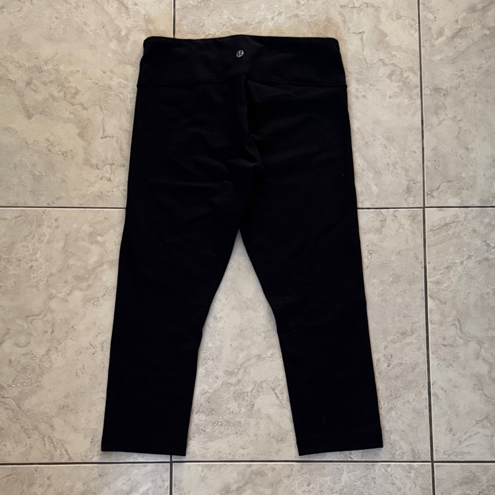 Lululemon Wunder Under Black Leggings